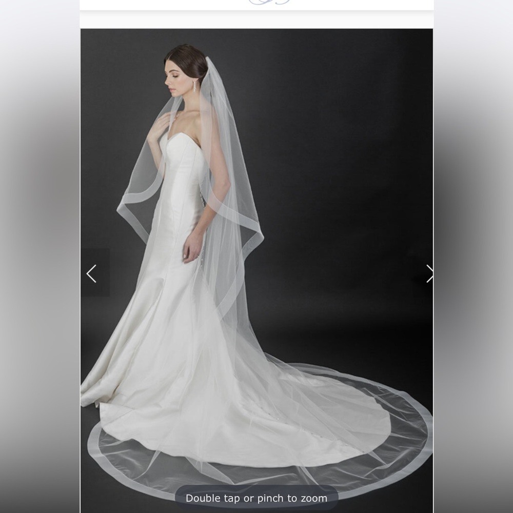 Cathedral length, waterfall, horse hair - Wedding Veil